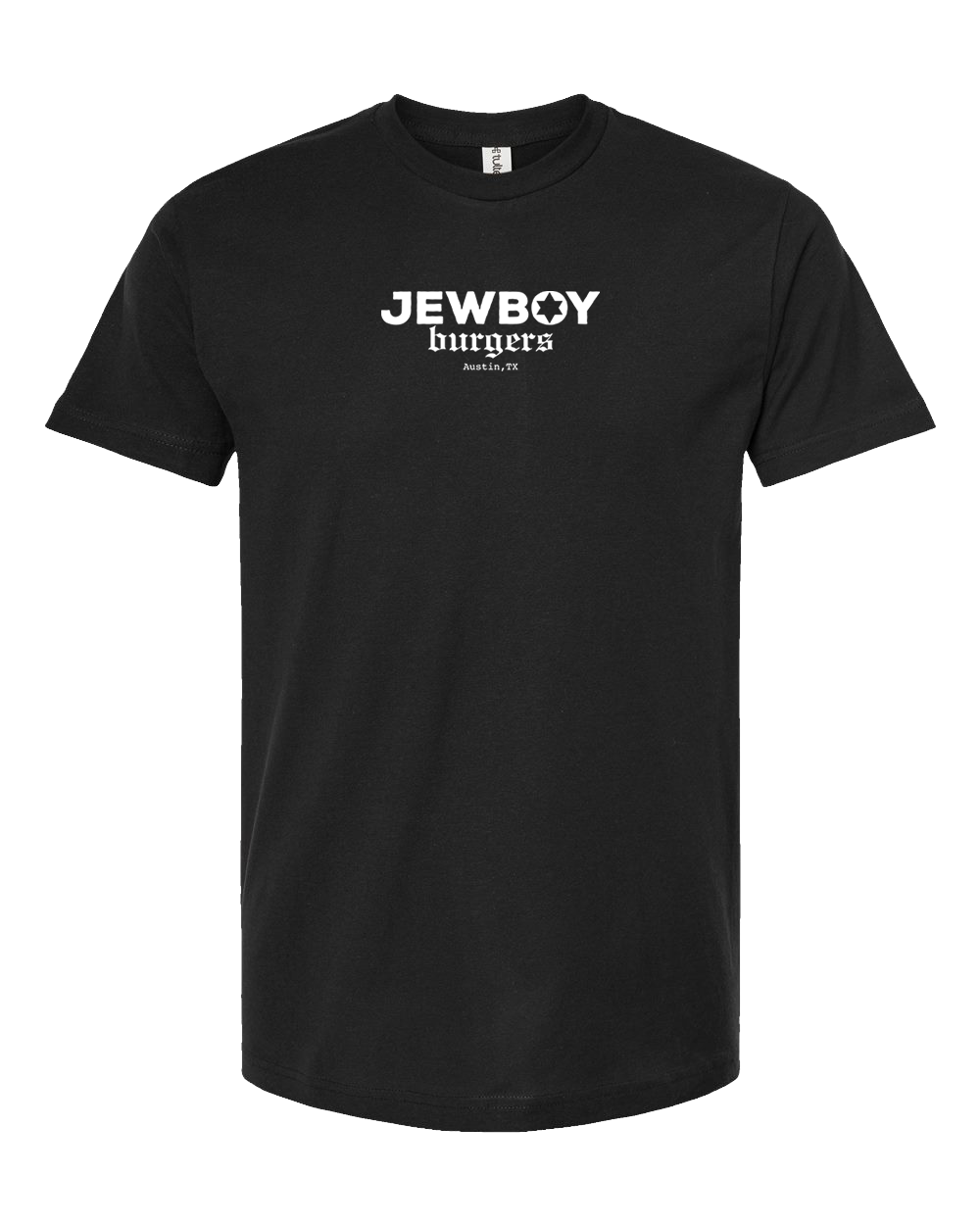 JewBoy Burger Tee - Black